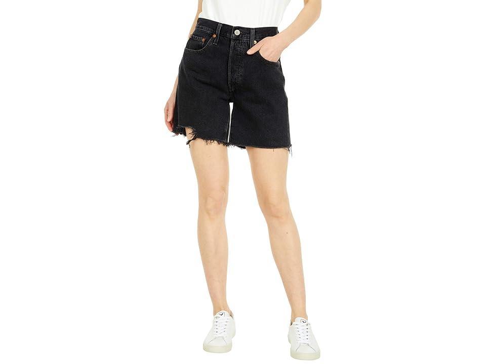 levis 501 Mid Thigh Denim Shorts Product Image