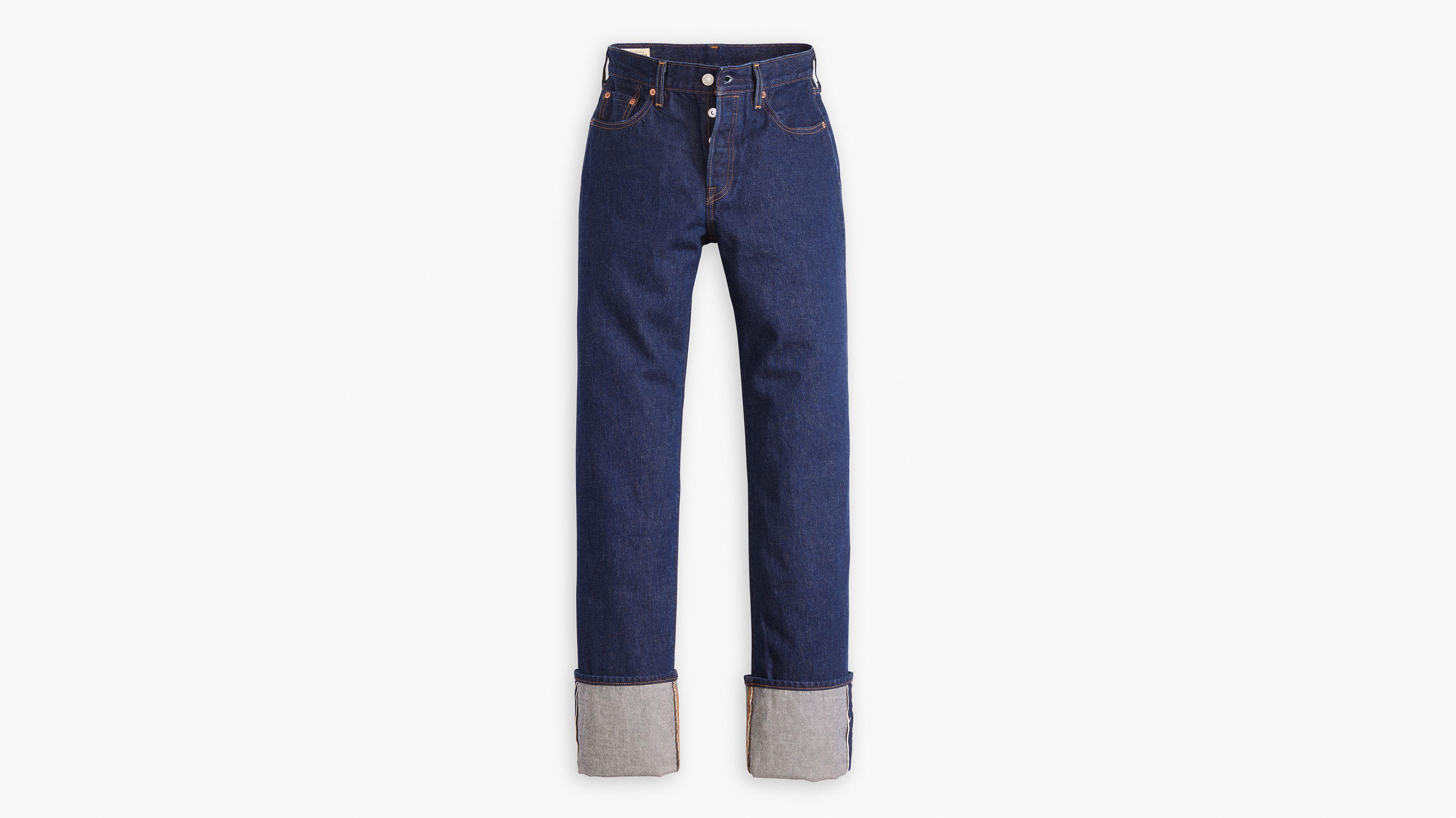 501® '90s Cuffed Selvedge Women's Jeans Product Image