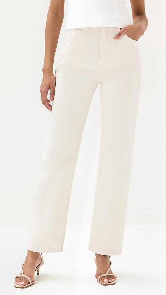 Reformation Abby High Rise Straight Jeans | Shopbop Product Image