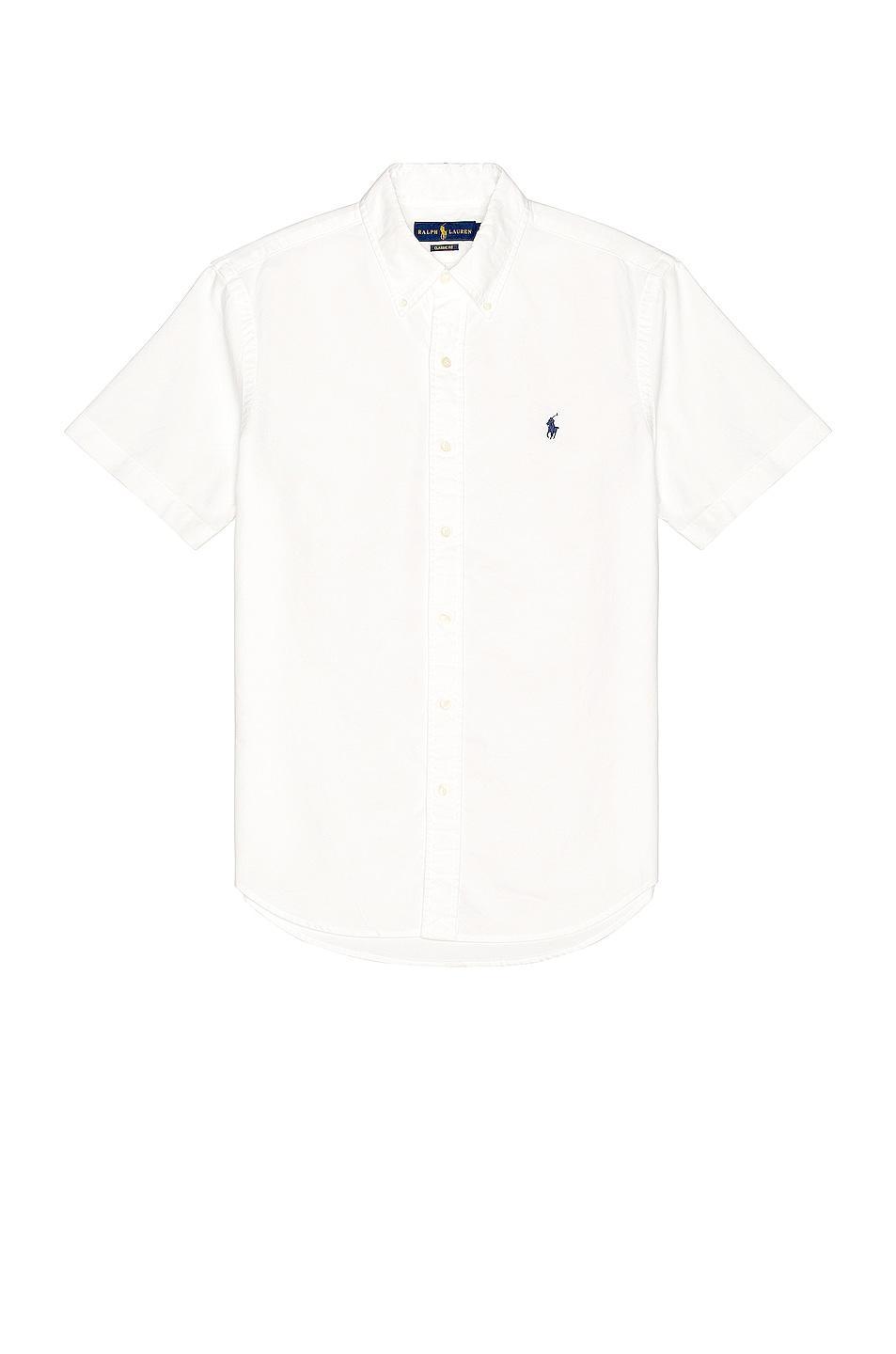 Polo Ralph Lauren Short Sleeve Oxford Shirt Size L, M, XL. Product Image