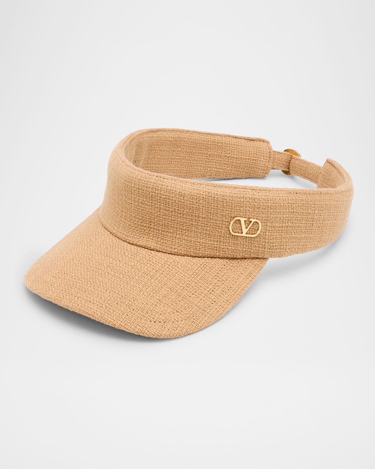 Mens Cotton VLogo Signature Visor Product Image