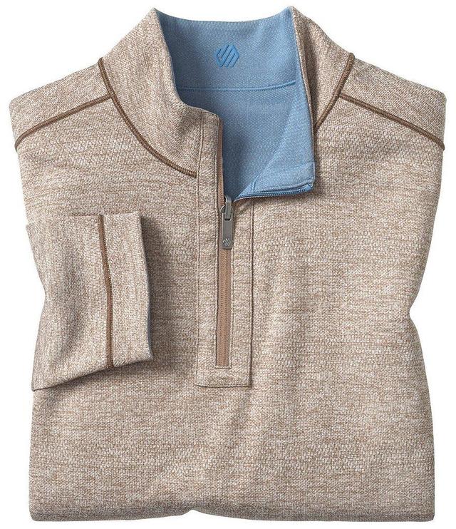 Johnston & Murphy XC4 Performance Stretch Reversible Quarter-Zip Pullover Product Image