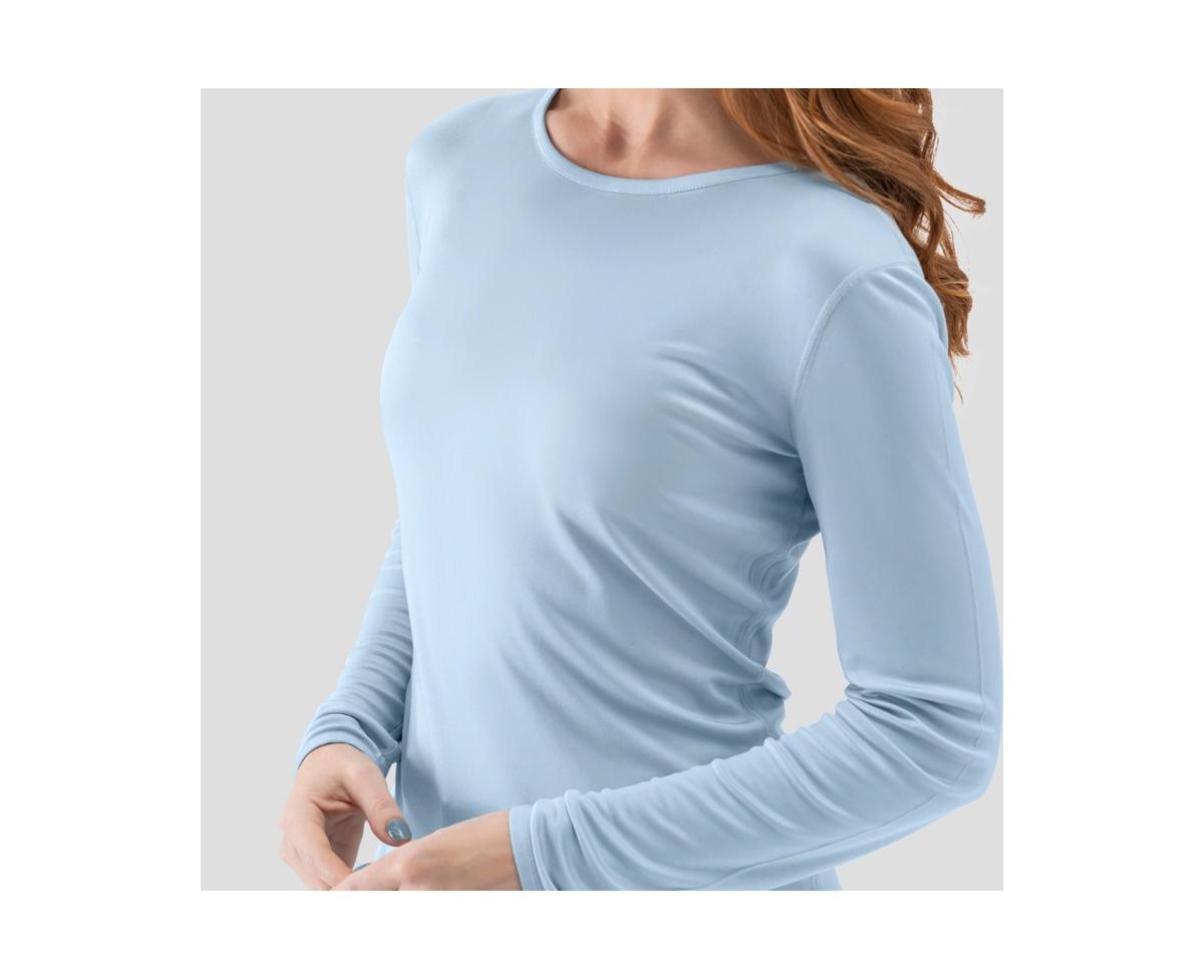 Uwila Warrior Womens Silk Blend Base Layer - Ice blue Product Image