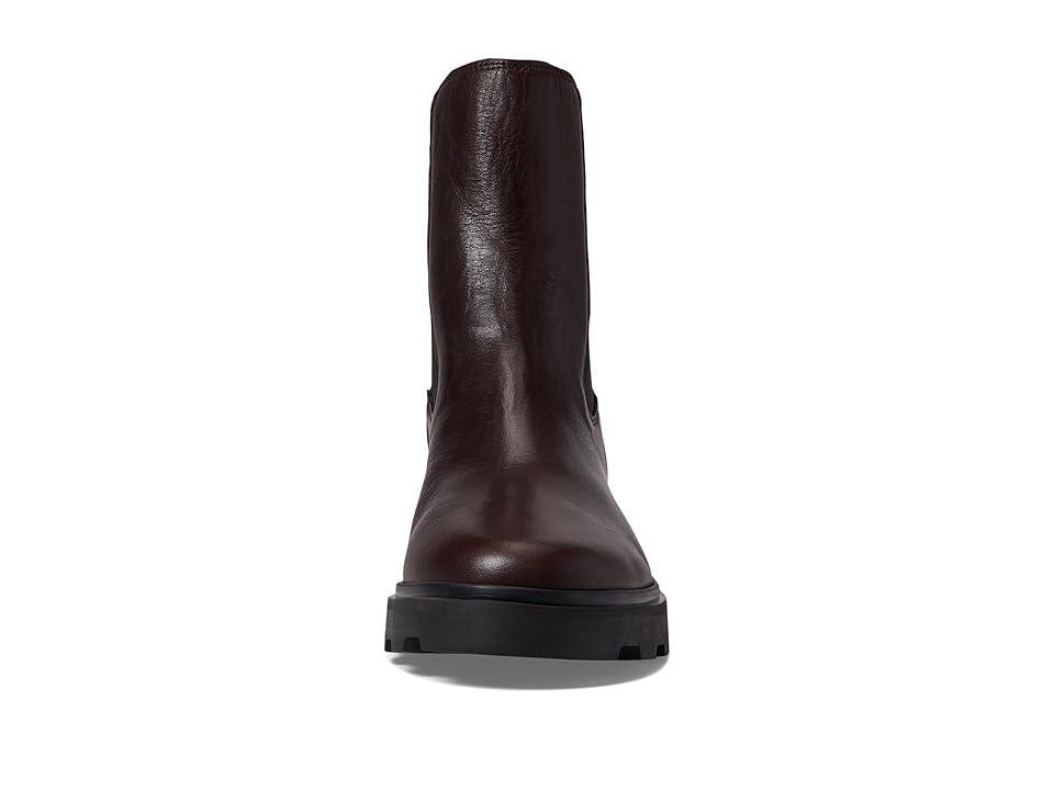 Madewell The Wyckoff Chelsea Lugsole Boot in Leather (Chocolate Raisin) Women's Boots Product Image