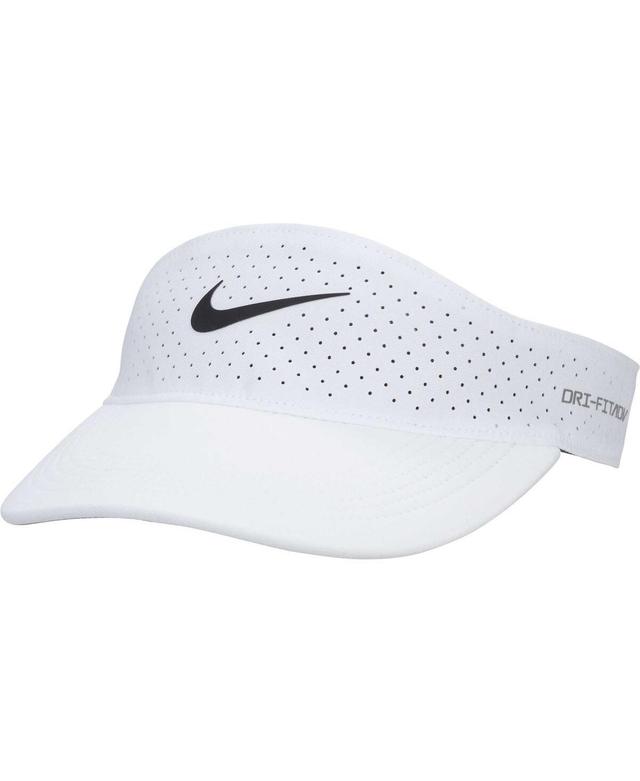 Mens Nike White Ace Performance Adjustable Visor Product Image