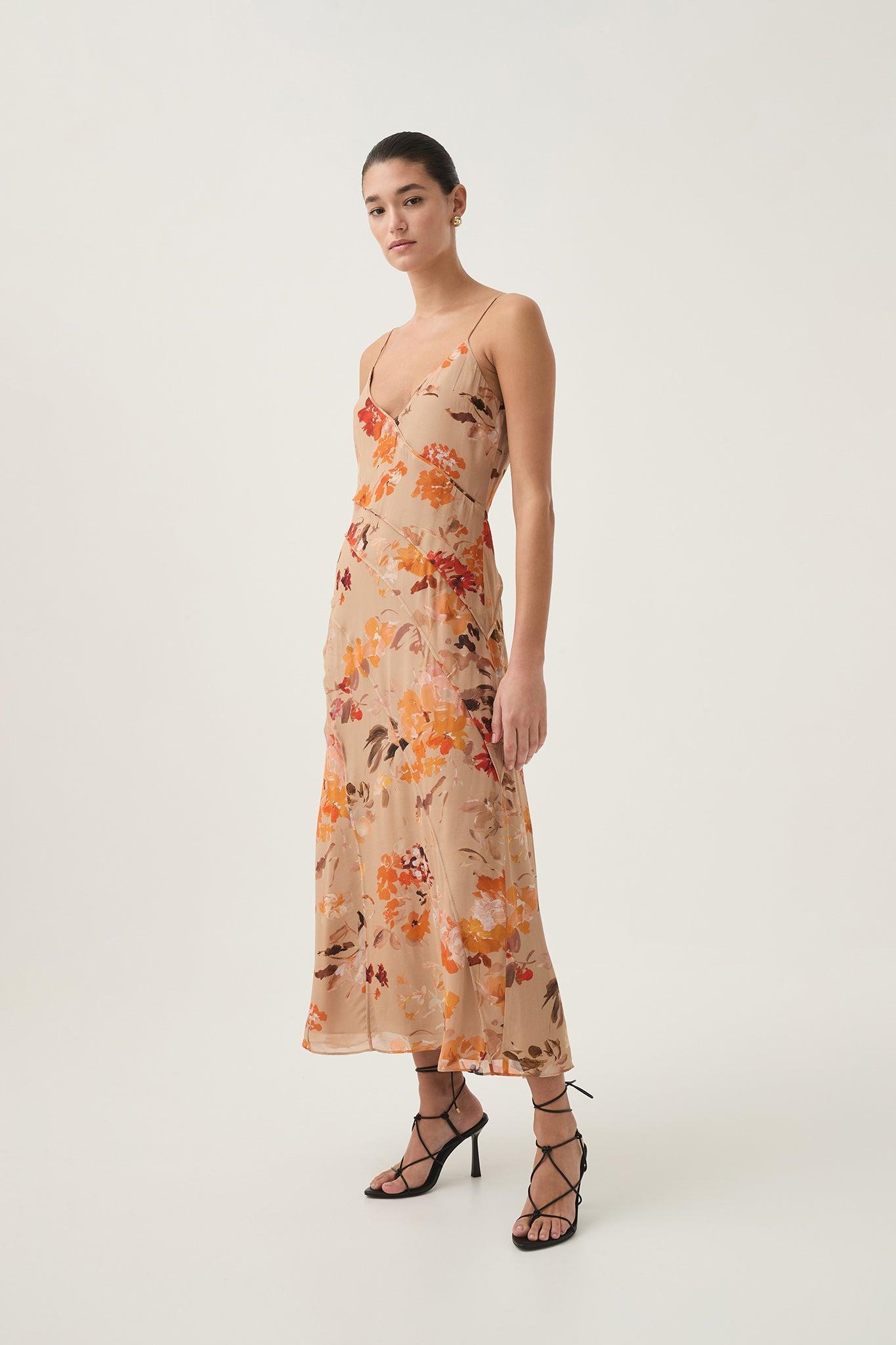 Exurbia Seamed Midi Dress Product Image