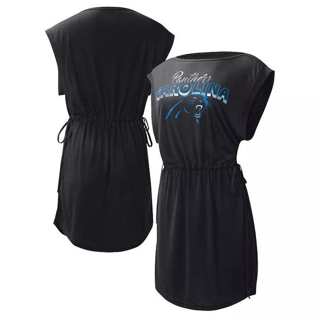 Womens G-III 4Her by Carl Banks Carolina Panthers G.O.A.T. Swimsuit Cover-Up Product Image