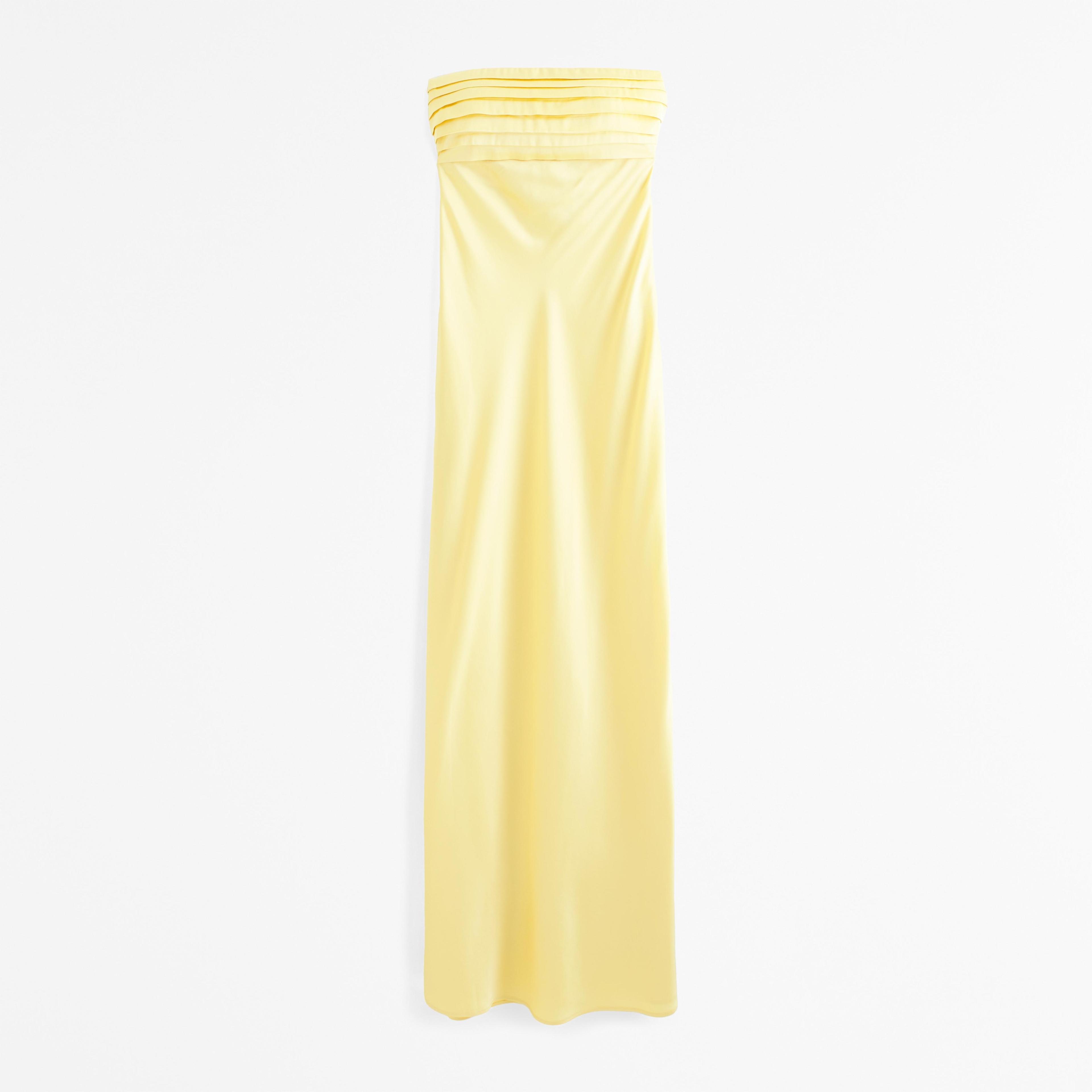 The A&F Emerson Strapless Slim Maxi Dress Product Image