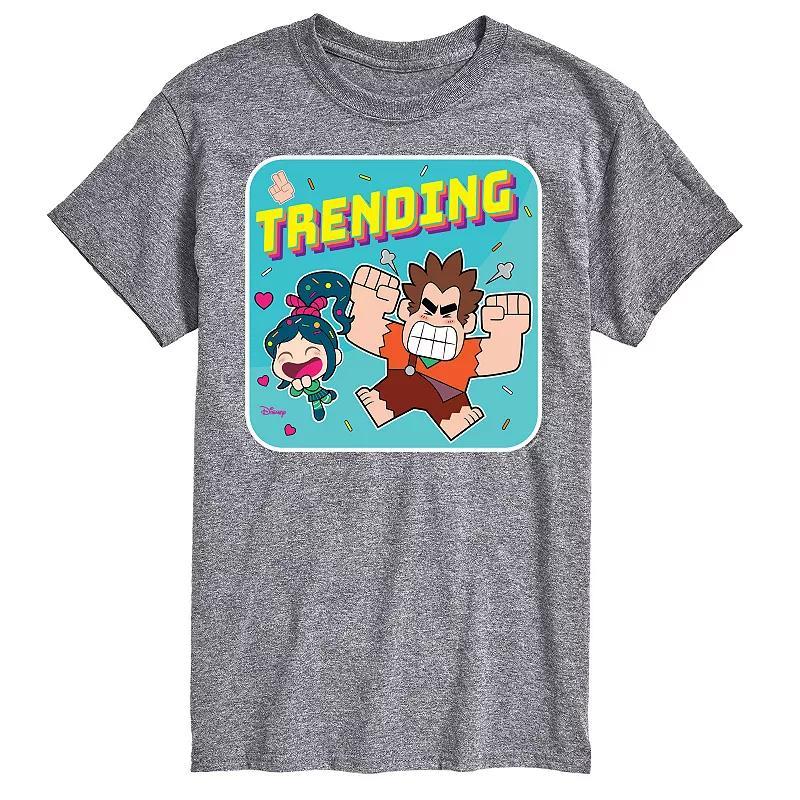 Disneys Wreck It Ralph Big & Tall Trending Graphic Tee, Mens Product Image