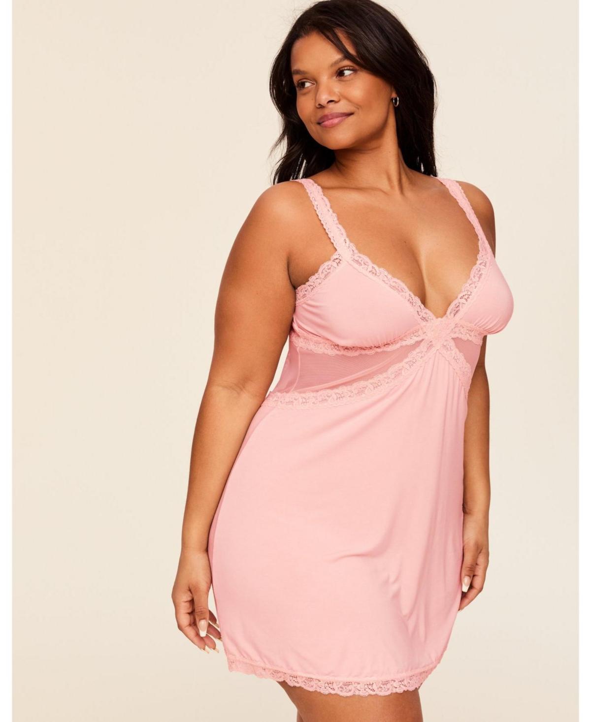 Primrose Womens Plus-Size Slip Dress Product Image