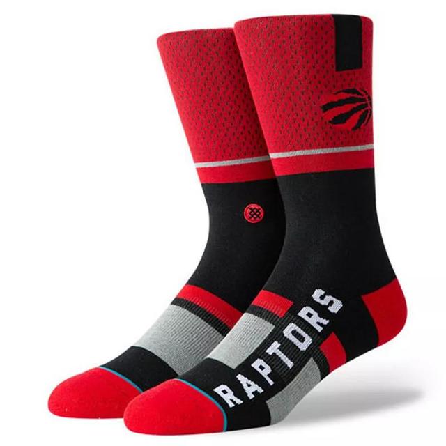 Mens Stance Toronto Raptors Shortcut 2 Crew Socks Product Image