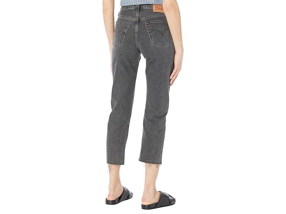 Levis 501 High Rise Crop Straight Jeans Product Image