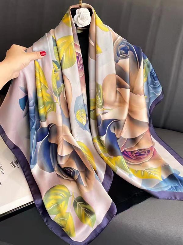 Floral Printed Headband Scarf Product Image