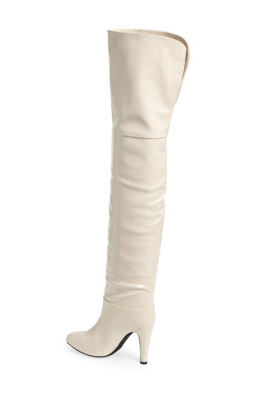 Overlook Over The Knee Boot In Ivory Product Image