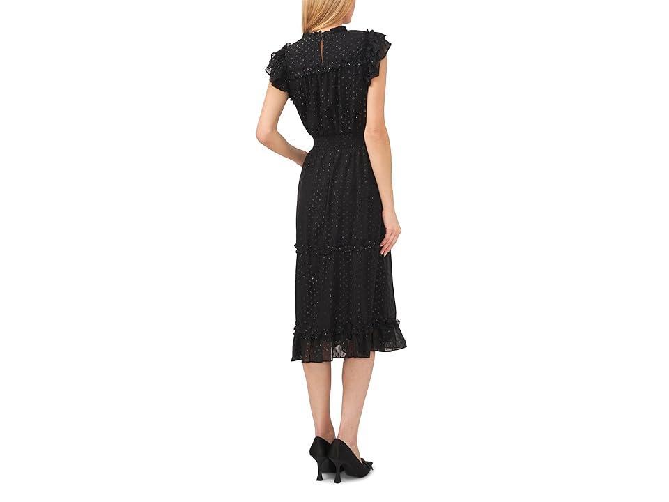 CeCe Smocked Waist Midi Dress Product Image