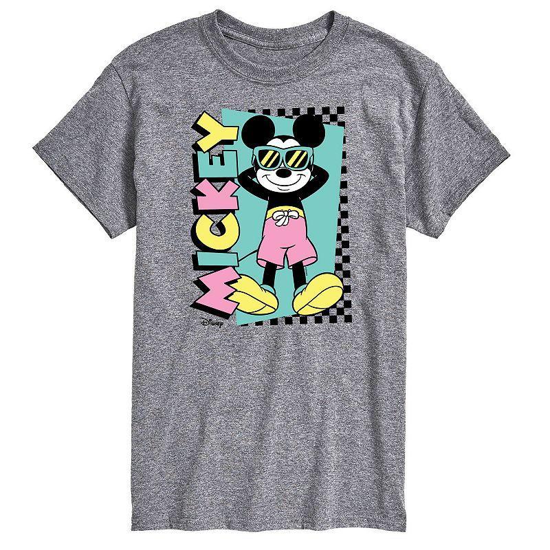 Disneys Mickey Mouse Big & Tall Sunbathe Graphic Tee, Mens Product Image