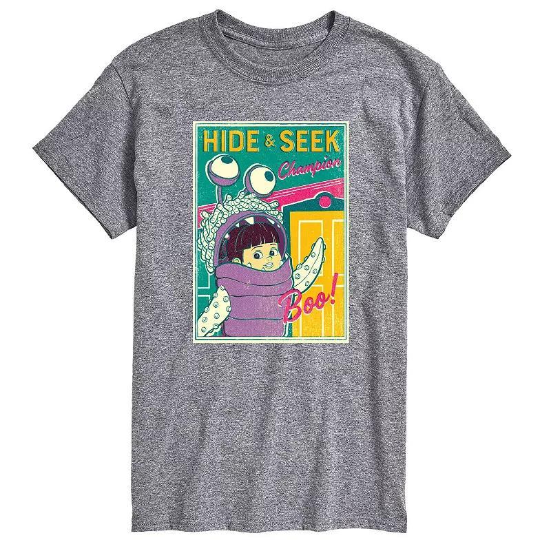 Disneys Monsters Inc. Big & Tall Boo Hide Seek Graphic Tee, Mens Product Image