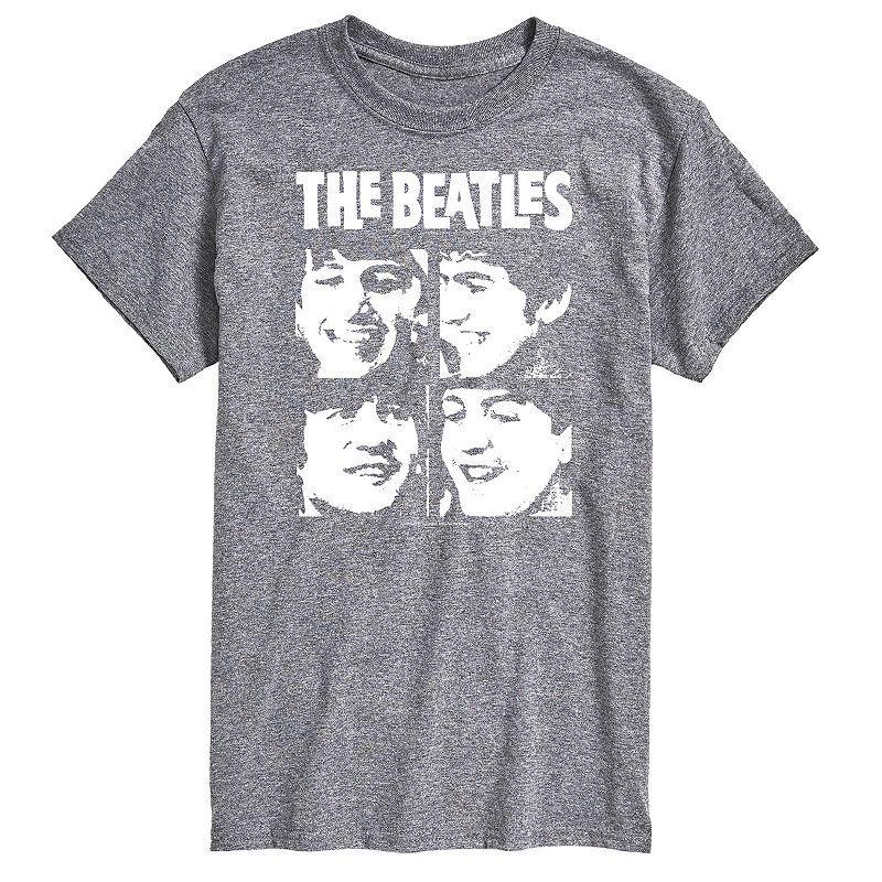 Mens The Beatles Face Grid Tee Product Image