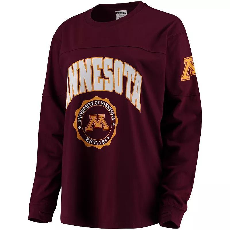 Womens Maroon Minnesota Golden Gophers Edith Long Sleeve T-shirt Product Image