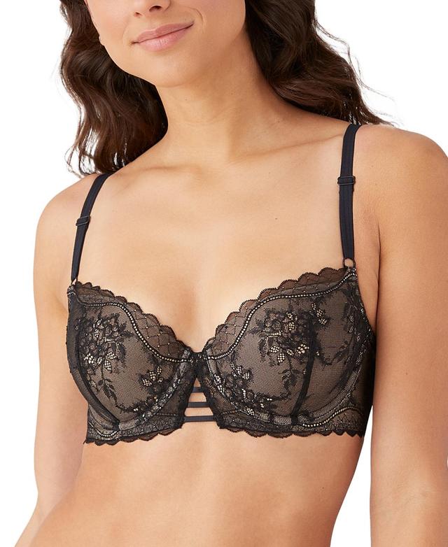 b.temptd by Wacoal Womens No Strings Attached Contour Balconette Bra Product Image