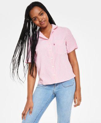 Levis Womens Joyce Resort Short-Sleeve Shirt Product Image