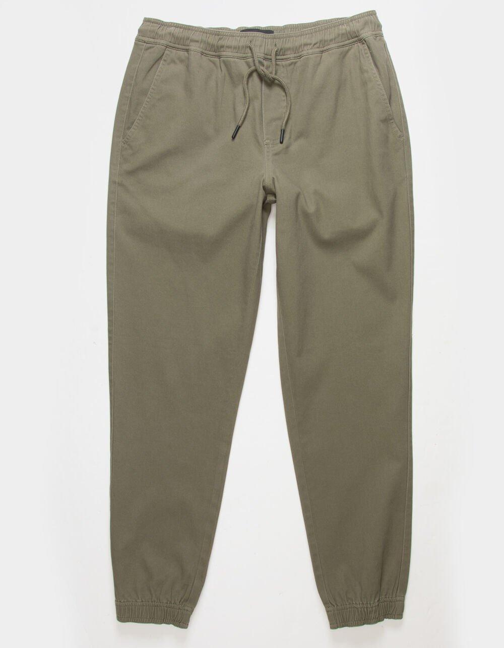 RSQ Mens Twill Jogger Pants Product Image