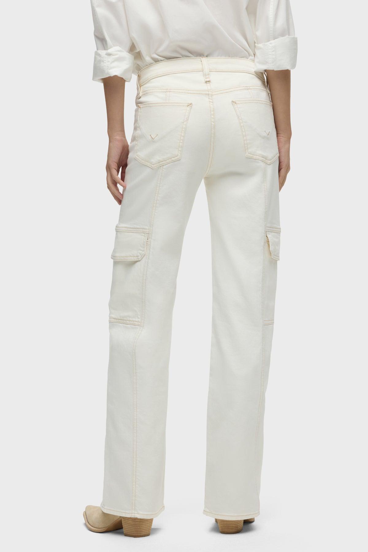 Rosie High-Rise Seamed Cargo Jean Female Product Image