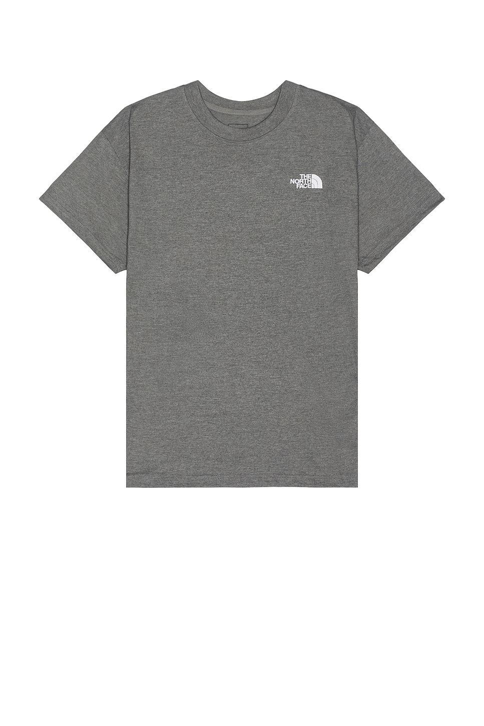 The North Face Men's Short Sleeve Evolution Box Fit T-shirt Grey. (also in L, S, XL/1X). Product Image