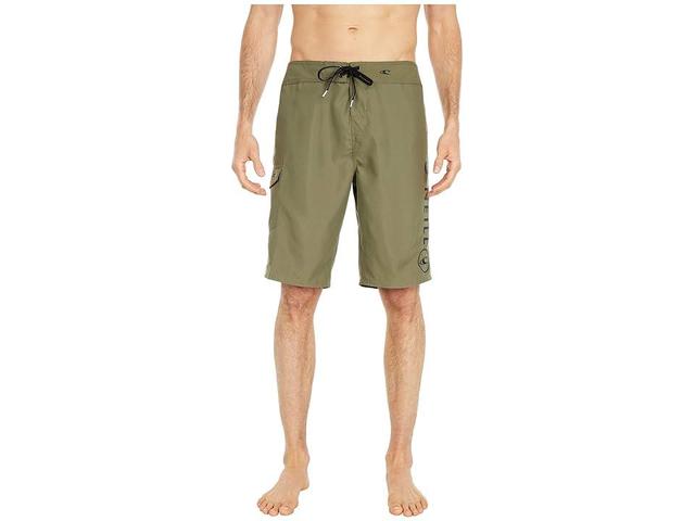 O'Neill Santa Cruz Solid 2.0 Boardshorts (Military ) Men's Swimwear Product Image