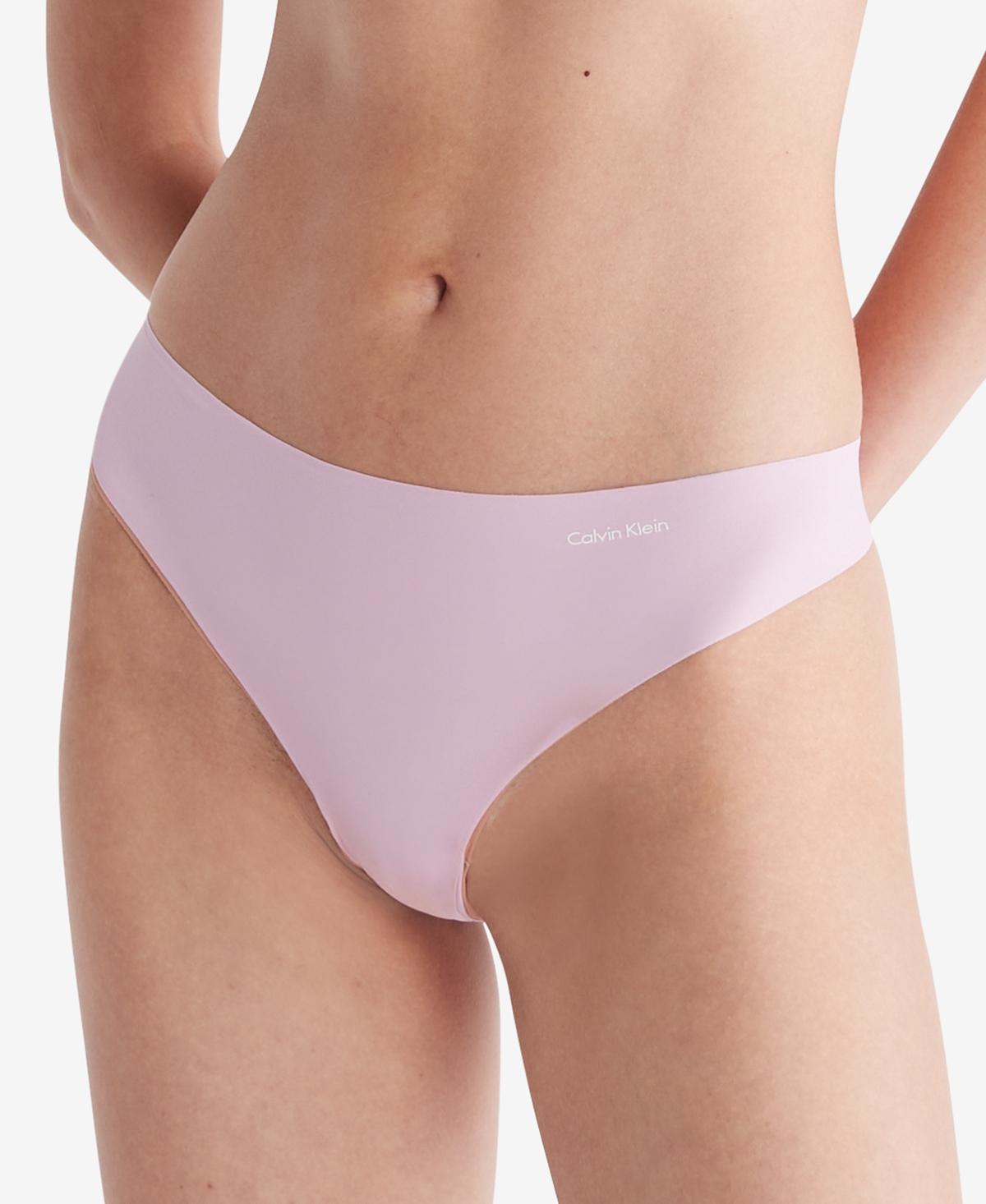 Calvin Klein Womens Invisibles Thong Underwear D3428 Product Image