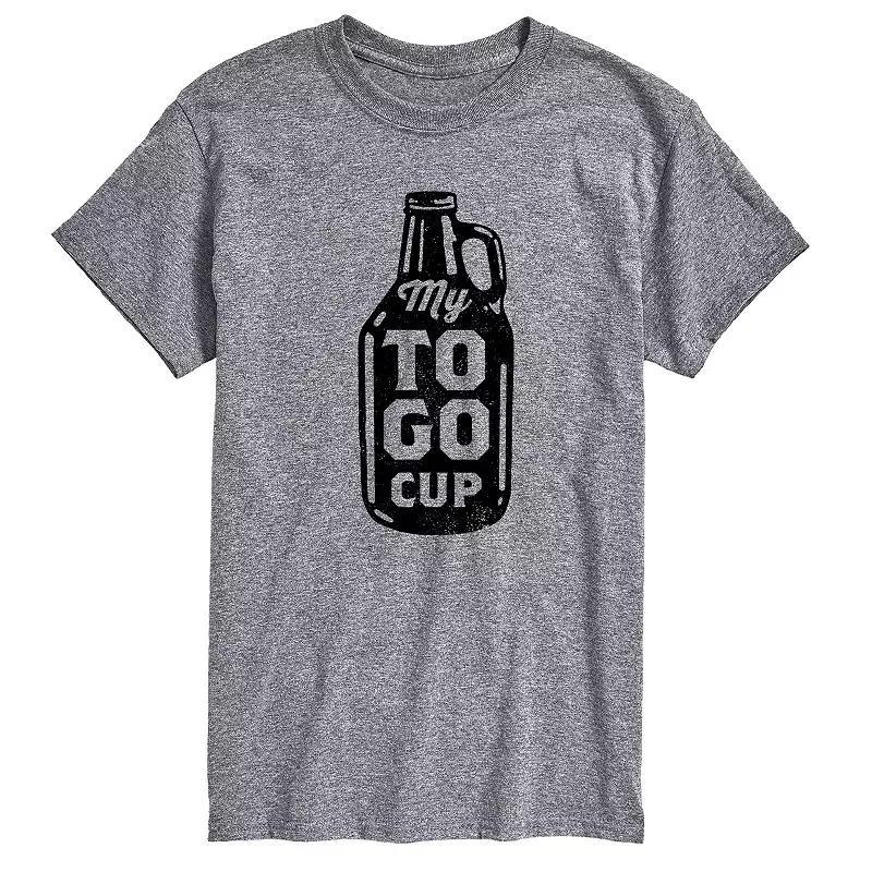 Big & Tall My To Go Cup Graphic Tee, Mens Product Image