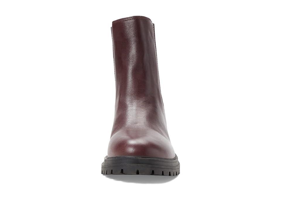 Madewell The Bradley Chelsea Lugsole Boot (Dark Cabernet) Women's Boots Product Image