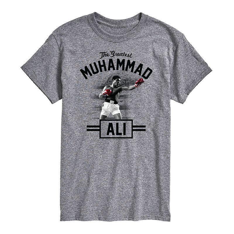 Big & Tall Muhammad Ali Standing Tall Tee, Mens Med Grey Product Image