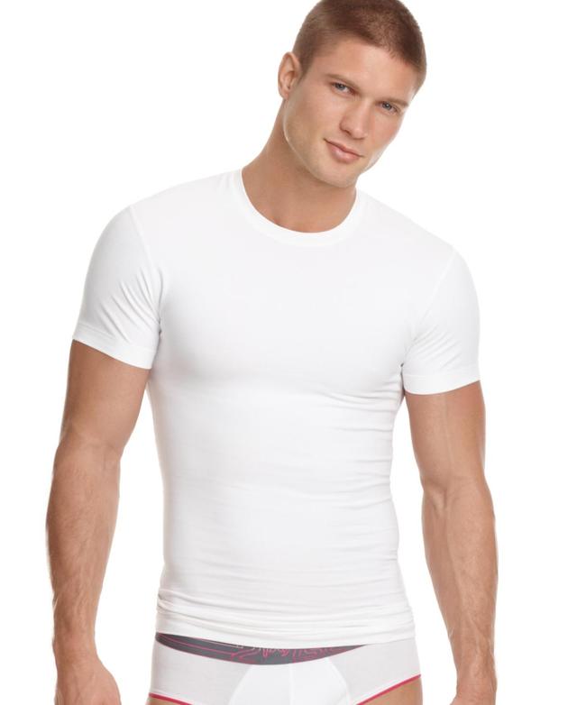 2(X)IST Form Crew Neck Tee (White) Men's T Shirt Product Image