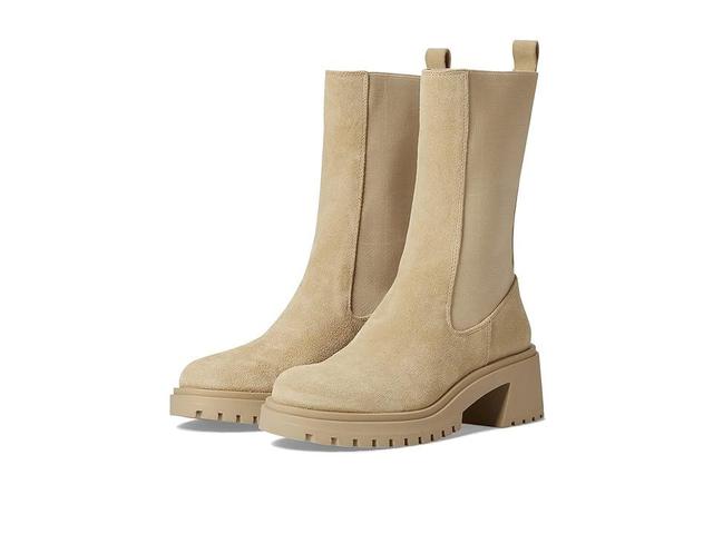 Steve Madden Hesitant Boot (Sand Suede) Women's Shoes Product Image