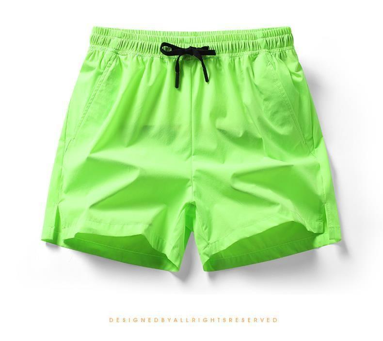 Drawstring Waist Plain Sweatshorts Product Image