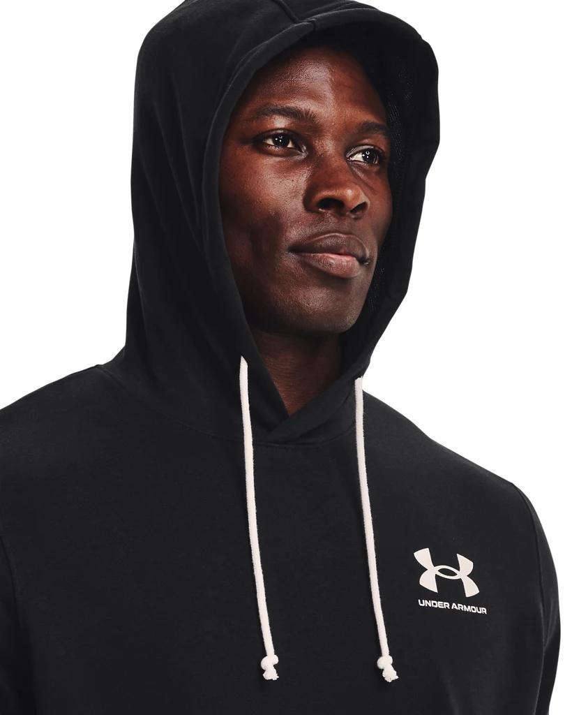 Men's UA Rival Terry Short Sleeve Hoodie Product Image