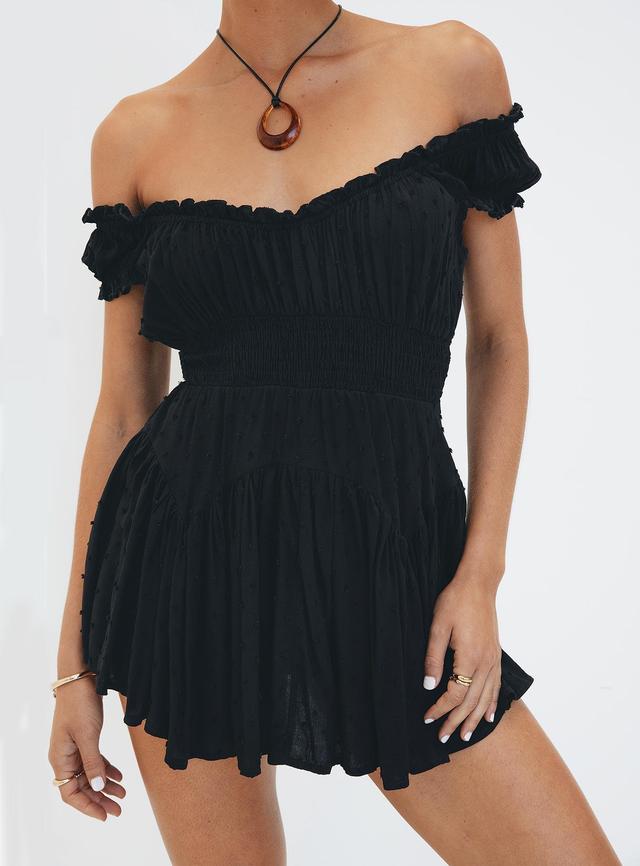 Anastasiya Mini Dress Black Product Image