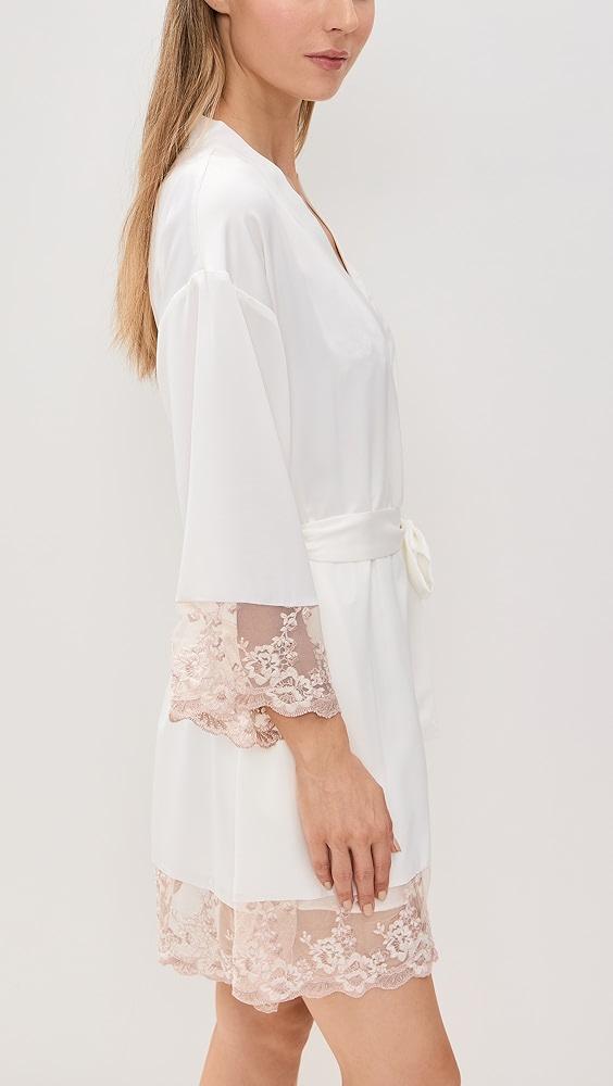 Flora Nikrooz Rosa Charmeuse Kimono | Shopbop Product Image