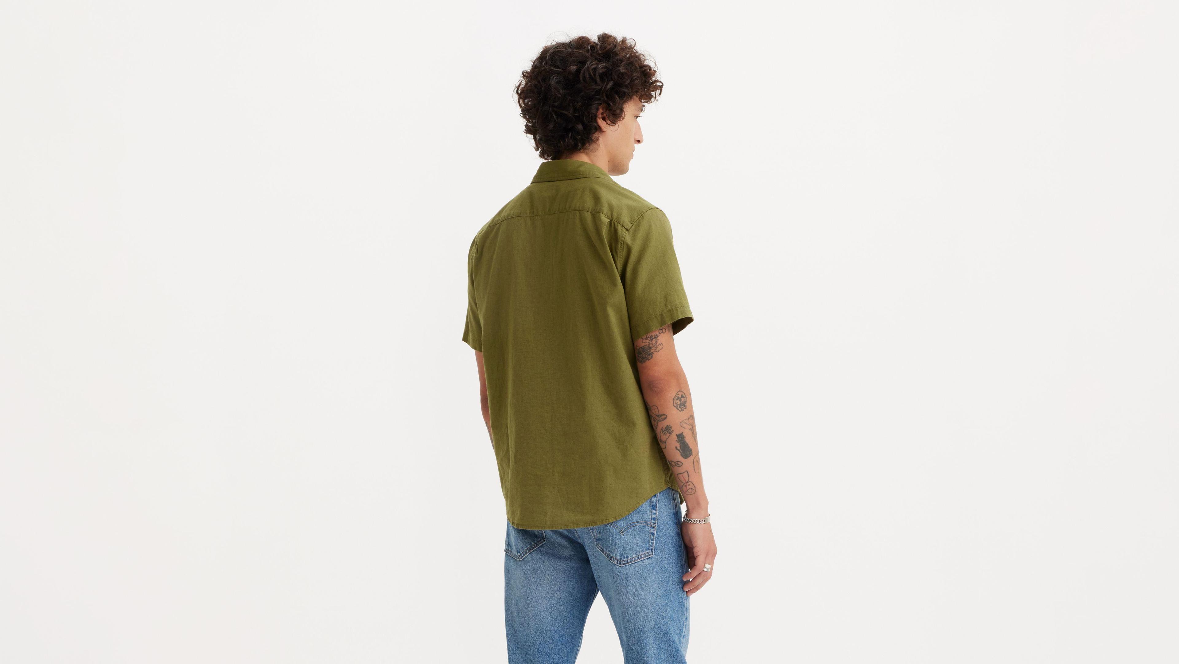 Short Sleeve Classic One Pocket Standard Fit Shirt Product Image