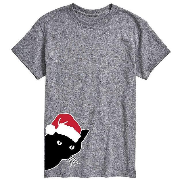 Mens Peeking Cat Tee Product Image