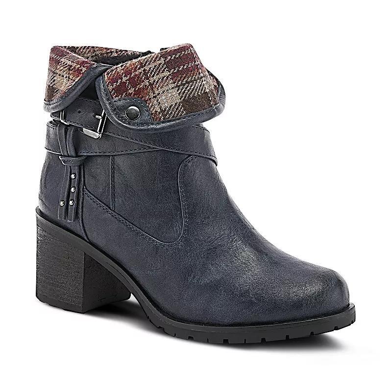 Patrizia Steppe Womens Ankle Boots Blue Product Image