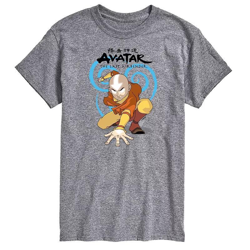 Big & Tall Avatar The Last Airbender AANG Graphic Tee, Mens Product Image