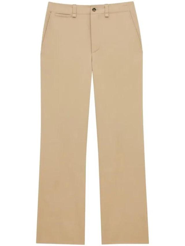 Flared Pants In Beige Product Image