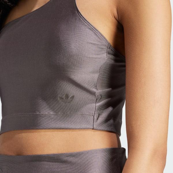 Fashion Cut-Out Spandex Crop Top Product Image