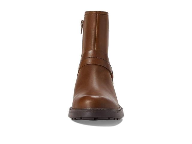 Clarks Opal Rose (Dark Tan Leather) Women's Boots Product Image