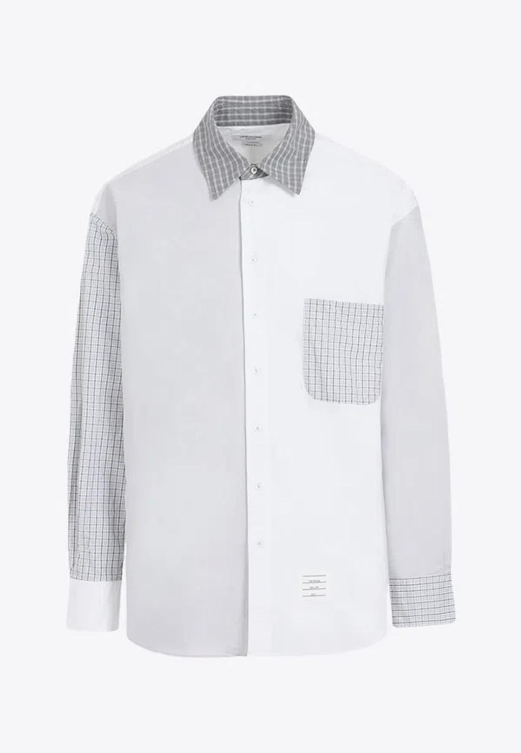 THOM BROWNE Shirts In White Product Image