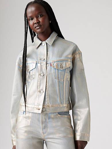 Shrunken '90s Trucker Jacket product image