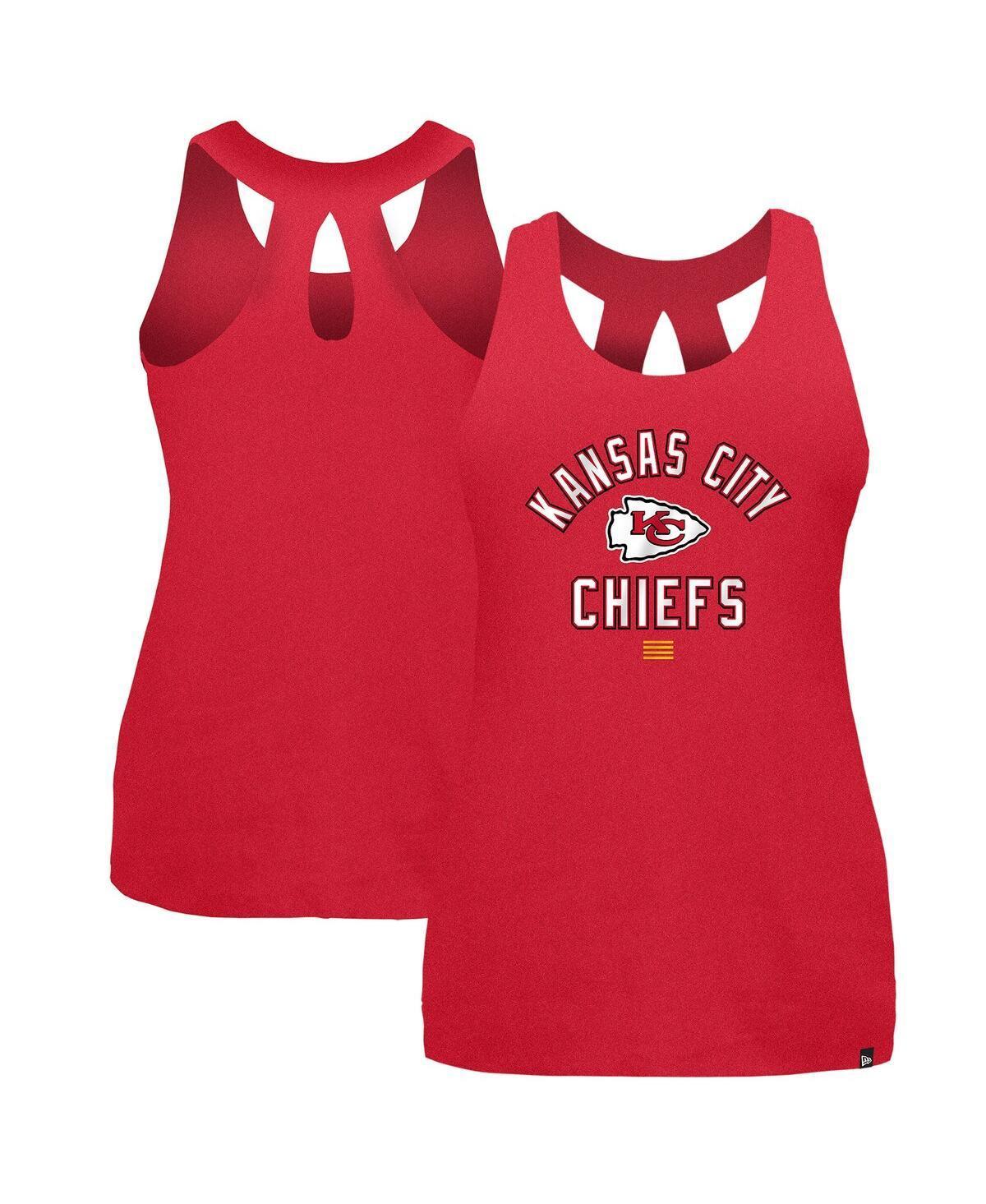 Womens New Era Kansas City Chiefs 2024 NFL Training Camp Tank Top Product Image