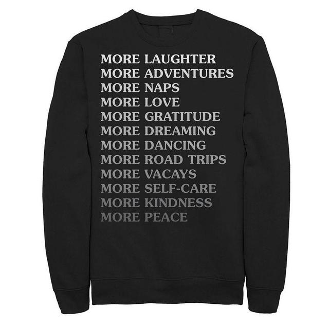 Mens Fifth Sun More List Faded Sweatshirt Product Image